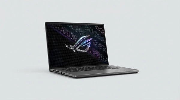 ASUS ROG Zephyrus G16 2026 gaming laptop with OLED display showing game graphics