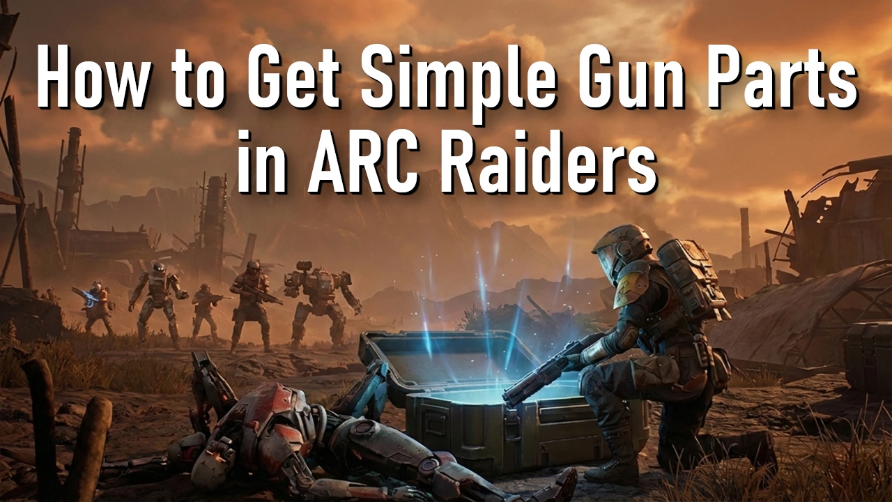 How to Get Simple Gun Parts in ARC Raiders Complete Farming Guide