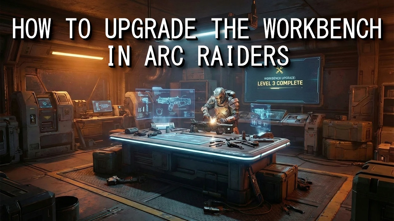 How to Upgrade the Workbench in ARC Raiders