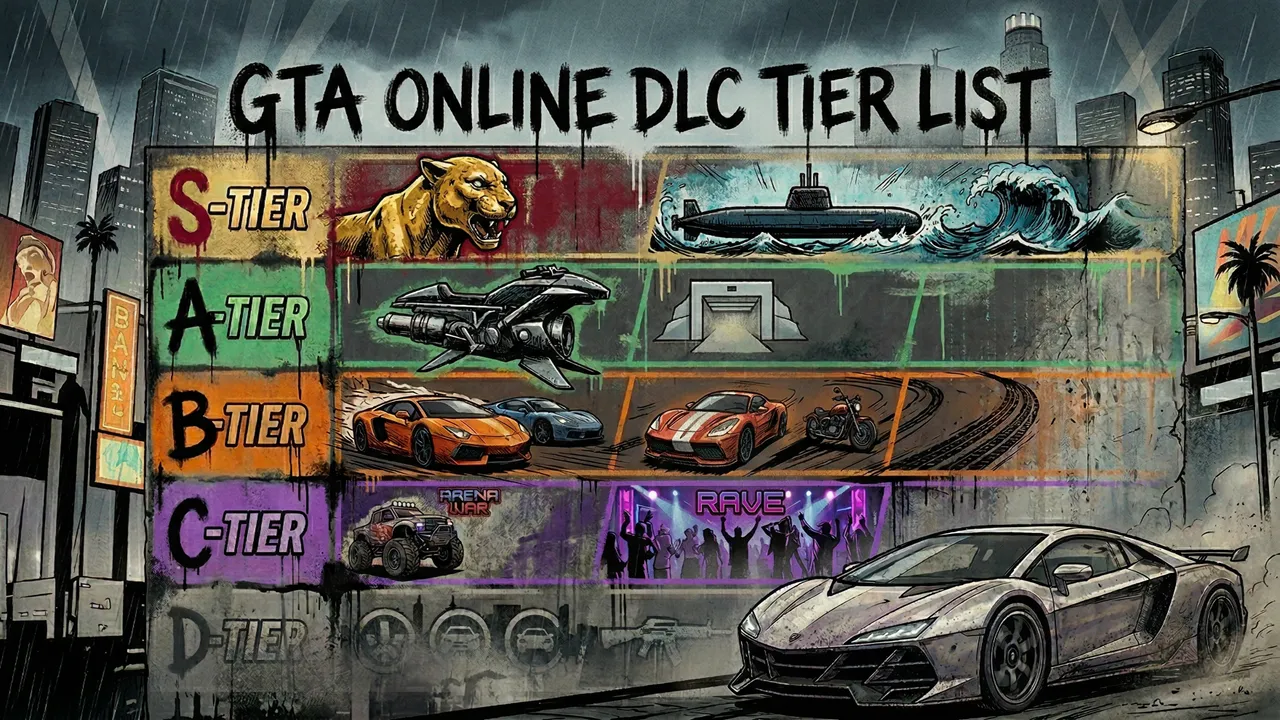 GTA Online DLC Tier List – Ranked by Profitability - 2026