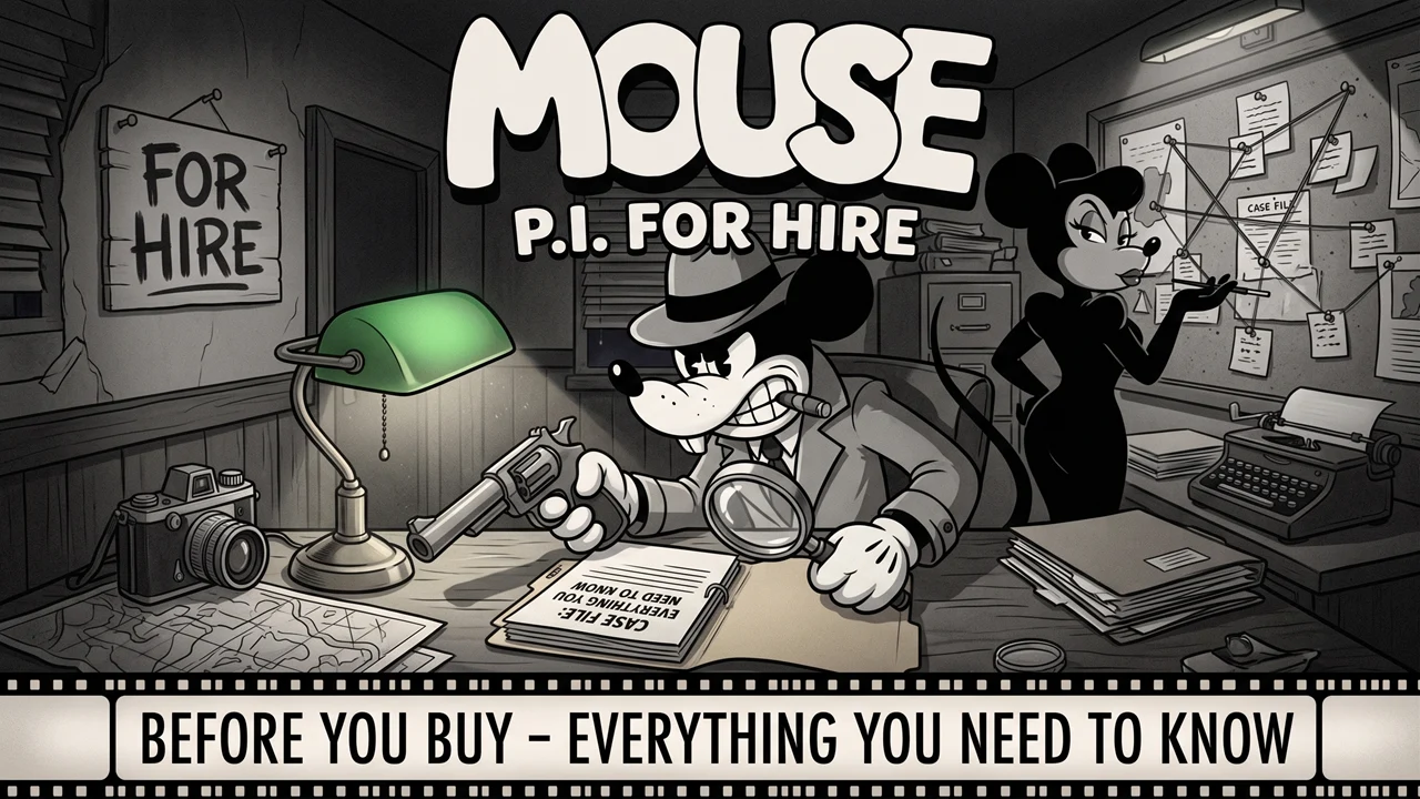 MOUSE P.I. For Hire before you buy